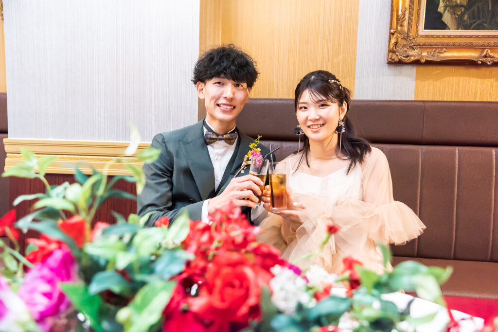 2025.4.19櫻井様の結婚式二次会のツーショット