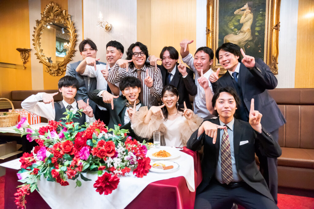 2025.4.19櫻井様の結婚式二次会集合写真