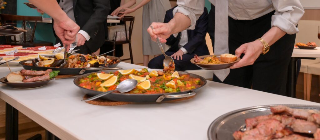 2026.4.12飯田様の結婚式二次会のブッフェ料理