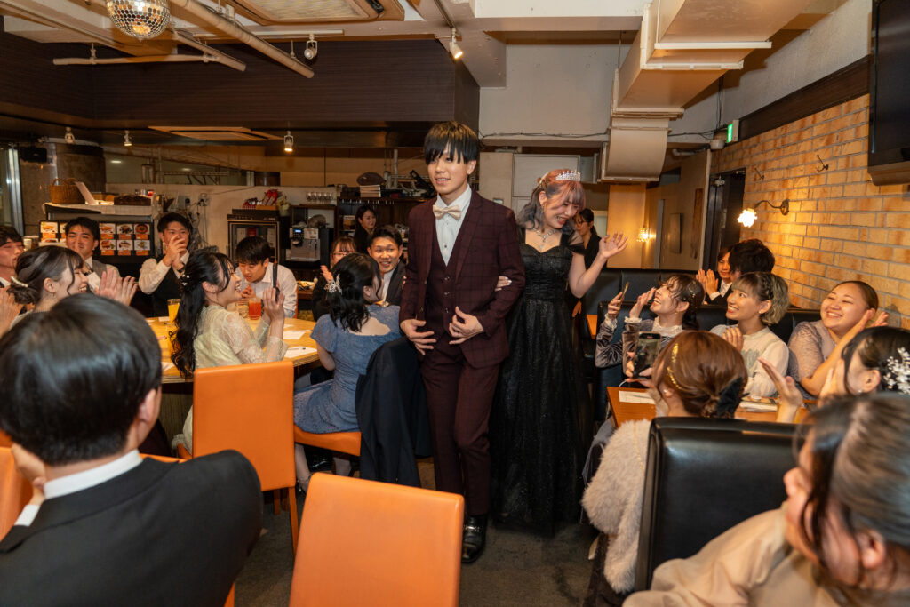 2025.11.16畠田様結婚式二次会退場シーン