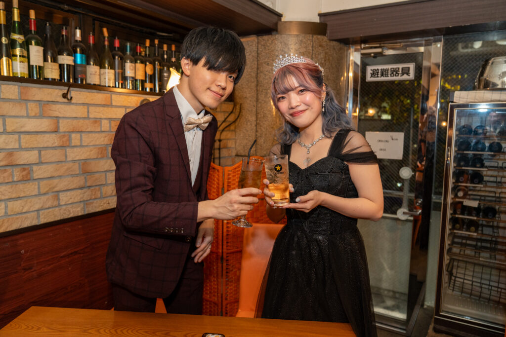 2025.11.16畠田様結婚式二次会乾杯シーン