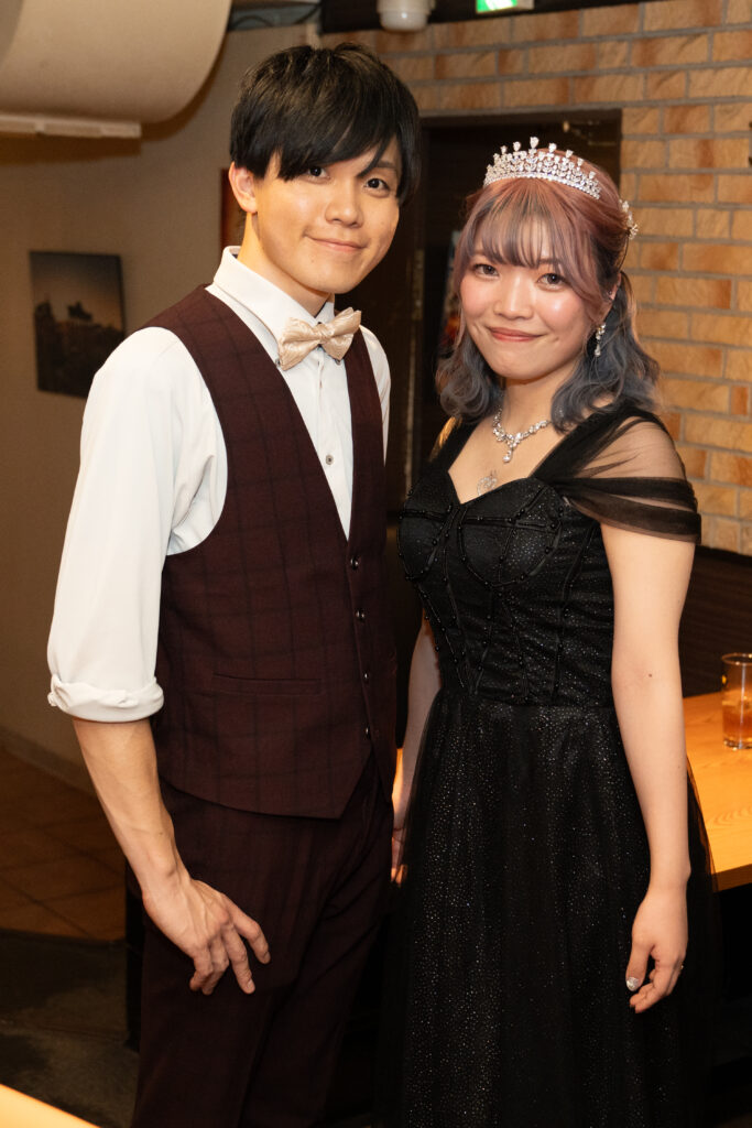 2025.11.16畠田様結婚式二次会ツーショット